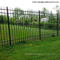 China Supplier Black Metal Tubular Backyard Cast Iron Fence